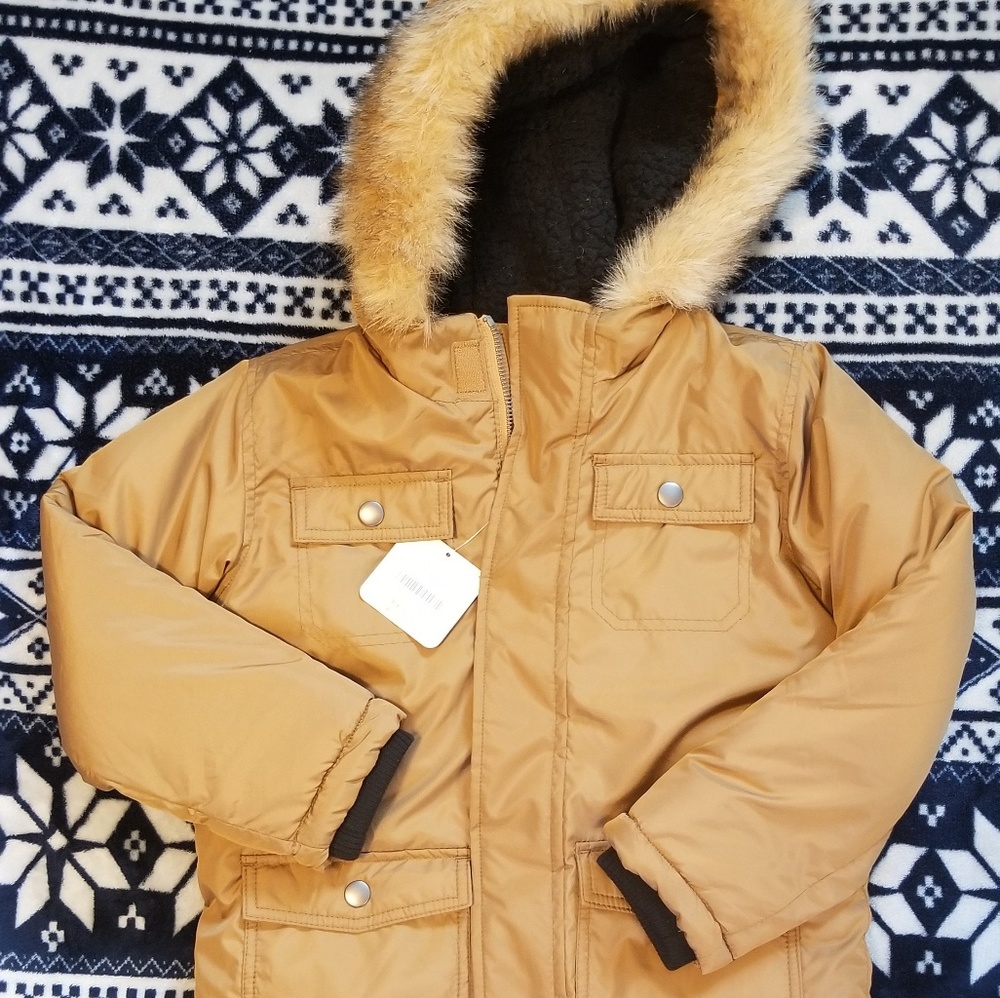 Boys size 5T coat.